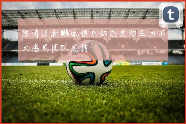 陈涛谈新鹏城俱乐部态度称压力不大感恩团队支持
